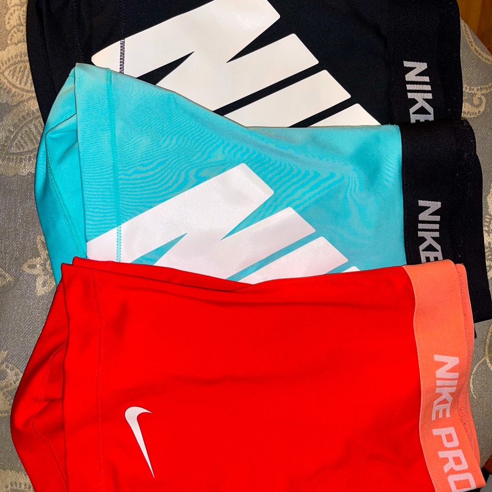 Nike Pro Shorts/Spandex BUNDLE